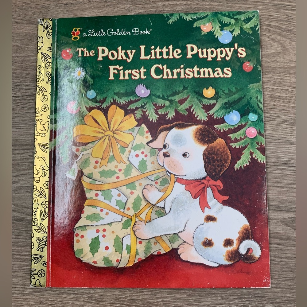 Little Golden Book Poky Little Puppy’s First Christmas Children’s book